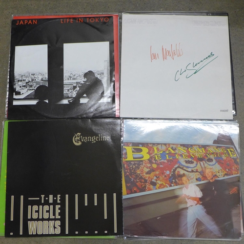 765 - A collection of LP records and 12