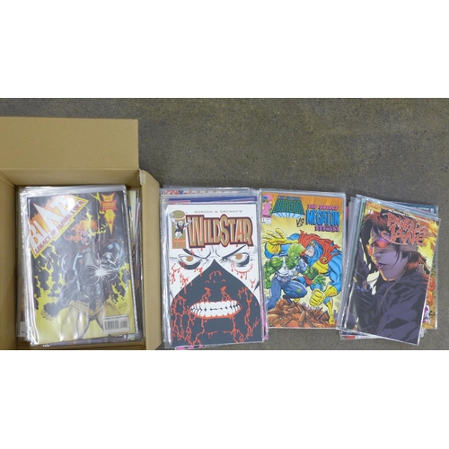 787 - Sixty assorted comics