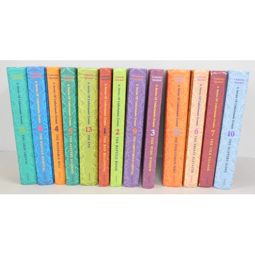 793 - A collection of thirteen Series of Unfortunate Events novels