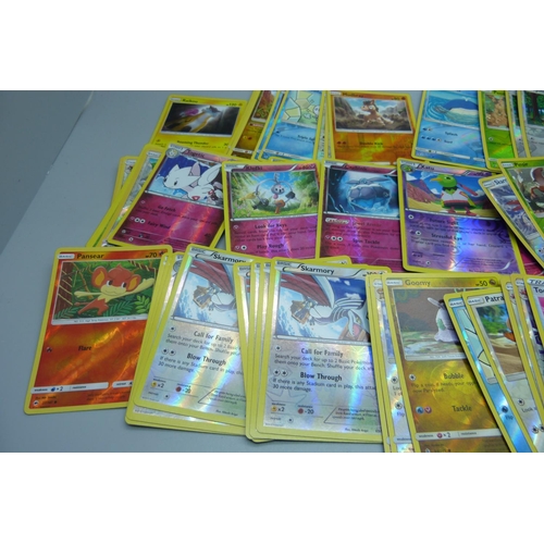 854 - Pokemon cards:- fifty assorted Holo/Rev Holo cards