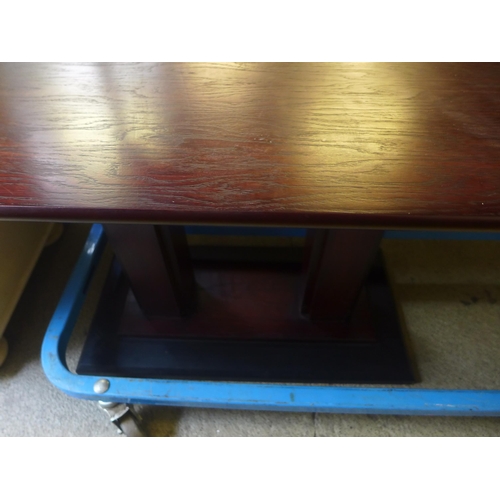 1612 - A stained timber pub table