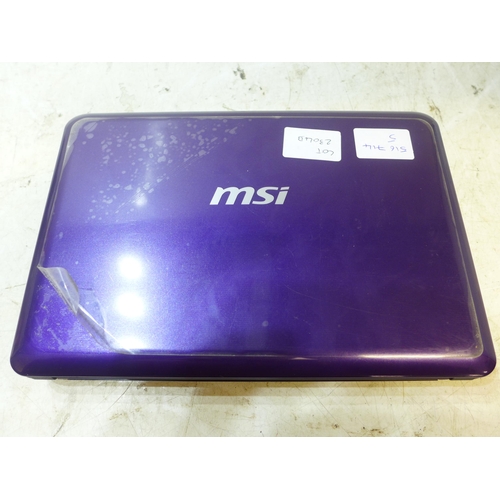 2304B - MSI mini laptop