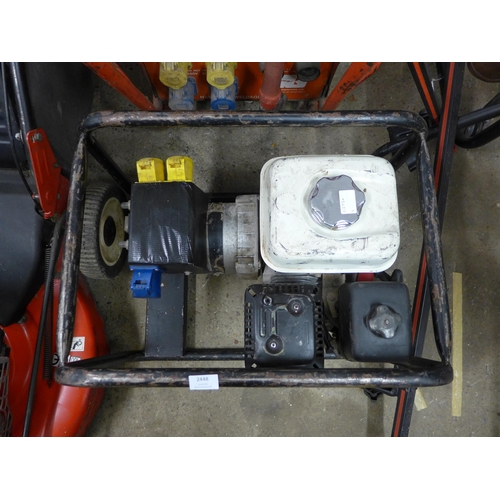 2448 - A Honda GX 200 2.5 generator