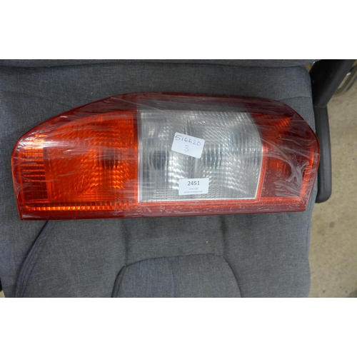 2451 - Rear light for a Mercedes Sprinter van, looks to be driver side