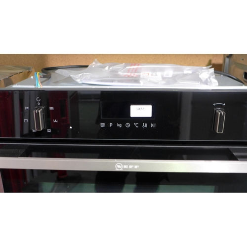 3022 - Neff N50 Compact Combi Microwave Oven (H454xW596xD548) - model no.:- C1AMG84N0B, original RRP £615.8... 
