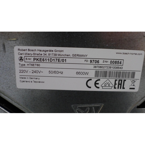 3040 - Bosch ceramic 4 Zone hob   (381-186)    * This lot is subject to vat
