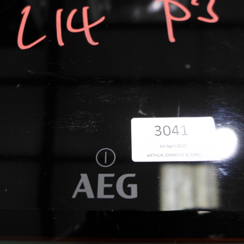 3041 - AEG 4 Zone Induction Hob (H44xW590xD520) - model no.:- IPE64551FB, original RRP £665.83 inc. VAT (38... 