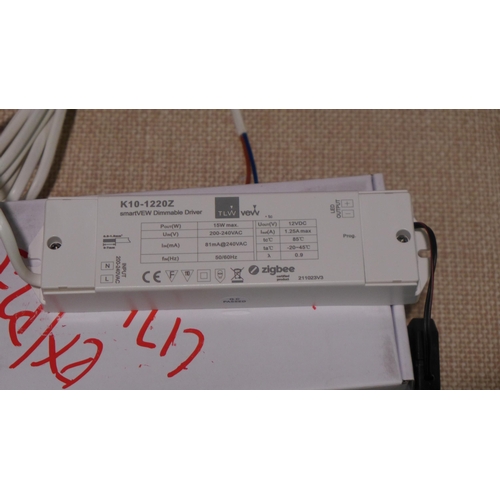 3057 - LED flexable under unit strip lights - warm white to contacts (381-171) * This lot is subject to vat