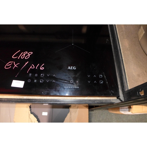 3083 - AEG 4 Zone induction hob     (381-188)    * This lot is subject to vat