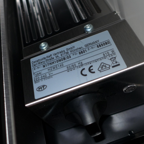 3094 - Neff N90 Warming Drawer (H140xW594xD548) (model no.:- N17HH10N0B), original RRP £407.5 inc. VAT * Th... 