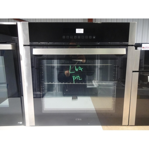 3126 - CDA Single Multi-Function Oven (model no:- SK410SS) * This lot is subject to VAT (383-64)