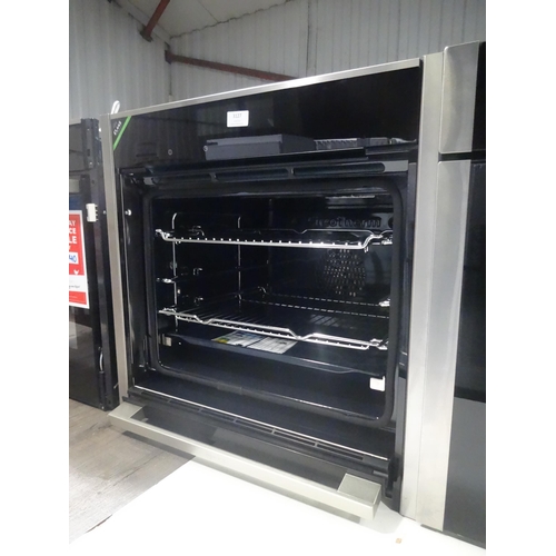 3127 - Neff Single Oven Home Connect - Slide & Hide (H595xW596xD548) (model no.:- B58CT68H0B), original RRP... 