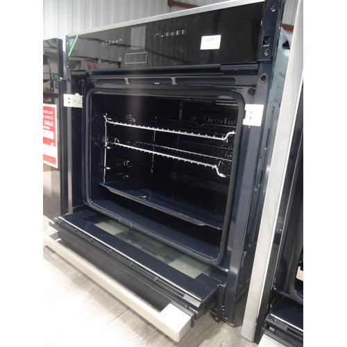 3128 - Neff Single Multifunction Pyrolytic Oven - Stainless Steel - Slide & Hide  * This lot is subject to ... 