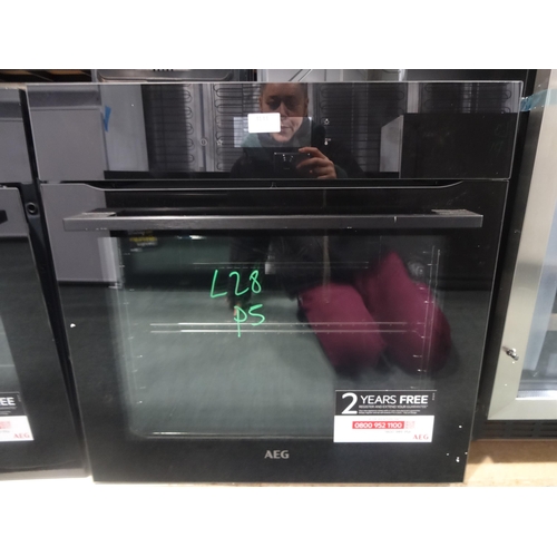 3133 - AEG Multifunction Oven (H594xW595xD567) (model no:- BPK748380B), original RRP £757.5 inc. VAT * This... 