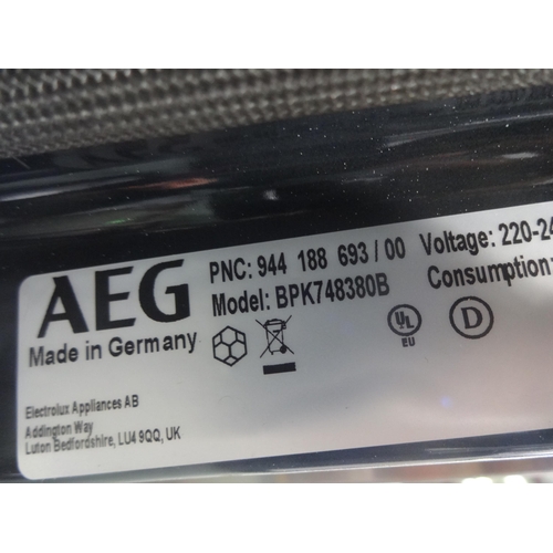 3133 - AEG Multifunction Oven (H594xW595xD567) (model no:- BPK748380B), original RRP £757.5 inc. VAT * This... 