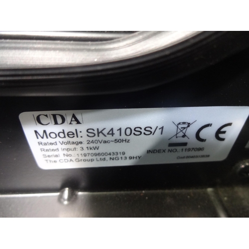 3143 - CDA Single Multi-Function Oven (H595xW595xD567) (model no.:- SK410SS), original RRP £357.5 inc. VAT ... 