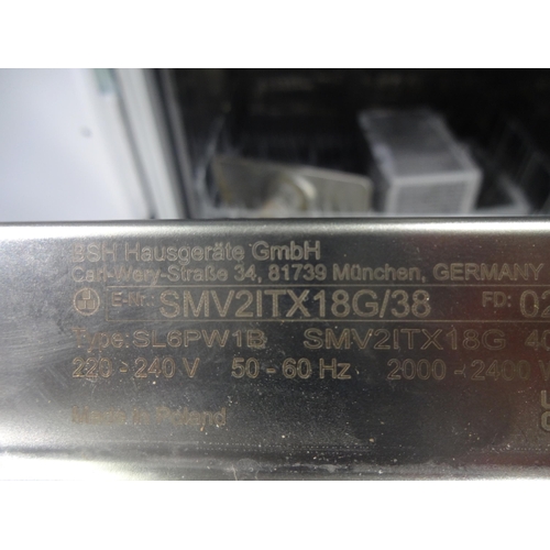 3148 - Bosch Serie 2 Fully Integrated Dishwasher - (H815xW598xD550) (model no:- SMV2ITX18G), original RRP £... 