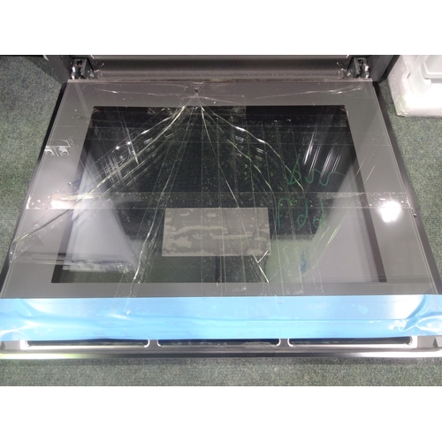 3155 - Bosch Serie 4 Single Pyrolytic Oven - DAMAGED DOOR (H595xW594xD548) (model no:- HBS573BB0B), origina... 