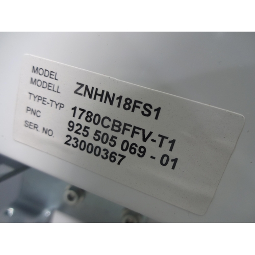 3169 - Zanussi 70/30 Fridge Freezer - Frost Free (H1772xW540xD549) - model no:- ZNHN18FS1, original RRP £56... 