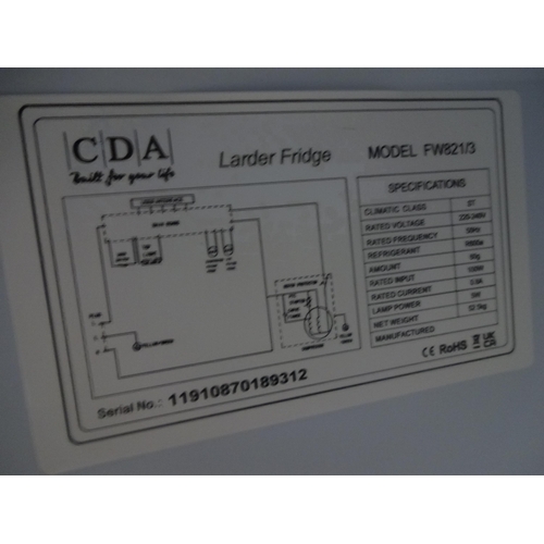 3175 - CDA Integrated Tower Fridge (H1780xW540xD545) - model no.:- FW821, original RRP £435.83 inc. VAT (38... 