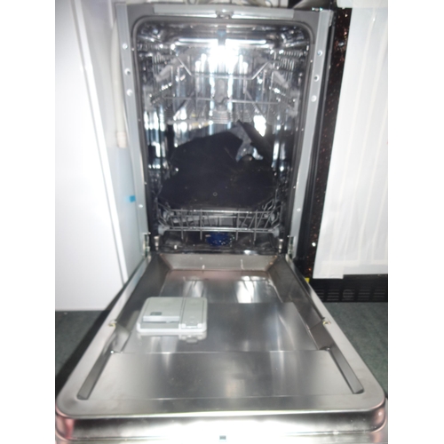 3185 - CDA Integrated Slimline Dishwasher (H820xW448xD550) - model no.:- CDI4121, original RRP £315.83 inc.... 