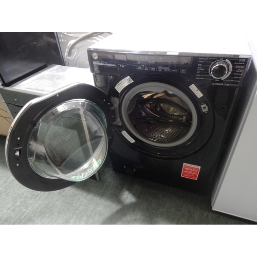 3195 - Hoover H-Wash 300 Pro Integrated Black Washing Machine (9kg) (H820xW600xD525) (model no.:- HBWOS69TA... 