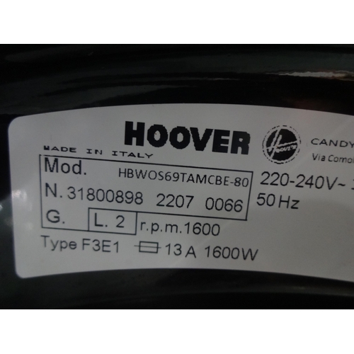 3195 - Hoover H-Wash 300 Pro Integrated Black Washing Machine (9kg) (H820xW600xD525) (model no.:- HBWOS69TA... 