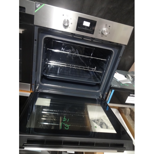 3215 - Zanussi Single Multifunction Oven (H589xW594xD568) (model no.:- ZOB35471XK), original RRP £195.83 in... 