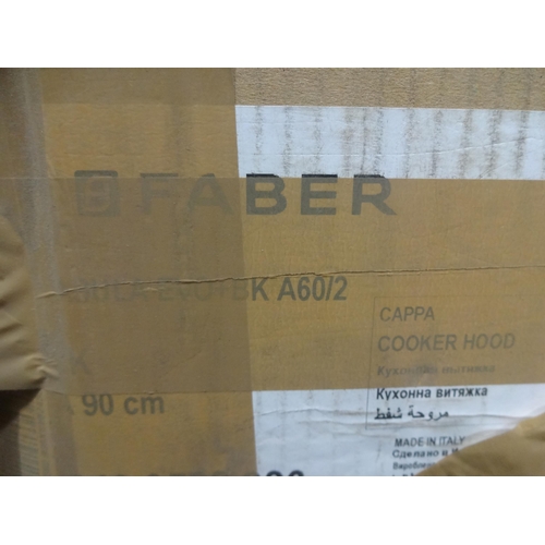 3219 - Three Faber cooker hoods (110.0357.395)(345.0612.340) (340.0582.936) * This lot is subject to VAT (3... 