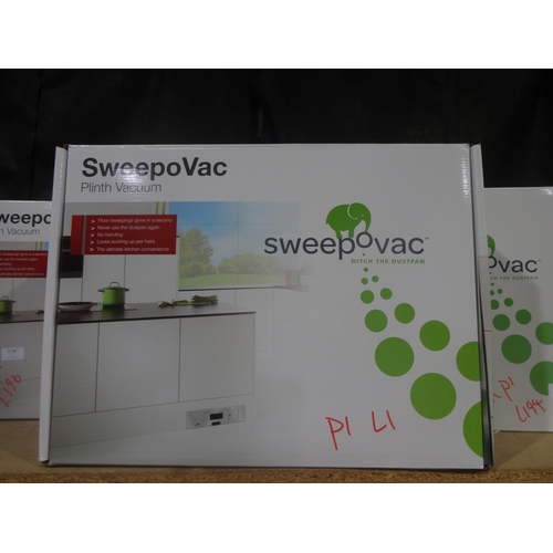 3242 - SweepoVac Plinth Vacuum (380x114x468) original RRP £140.84 inc. VAT (381-1) * This lot is subject to... 