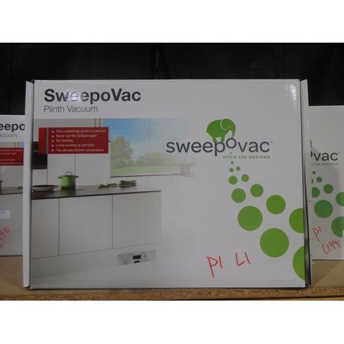 3244 - SweepoVac Plinth Vacuum (380x114x468) original RRP £140.84 inc. VAT (381-1) * This lot is subject to... 