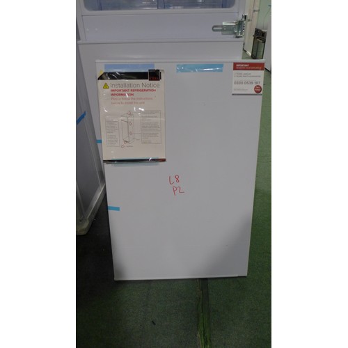 3051 - CDA 50/50 Integrated Fridge Freezer (Frost Free) DAMAGED DOOR & INTERNAL GLASS SHELVES H1772xW540xD5... 