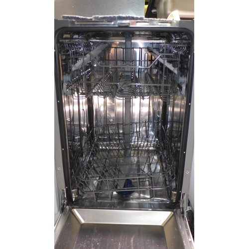 3018 - CDA Integrated Slimline Dishwasher (H820xW448xD550) - model no.:- CDI4121, original RRP £315.83 inc.... 