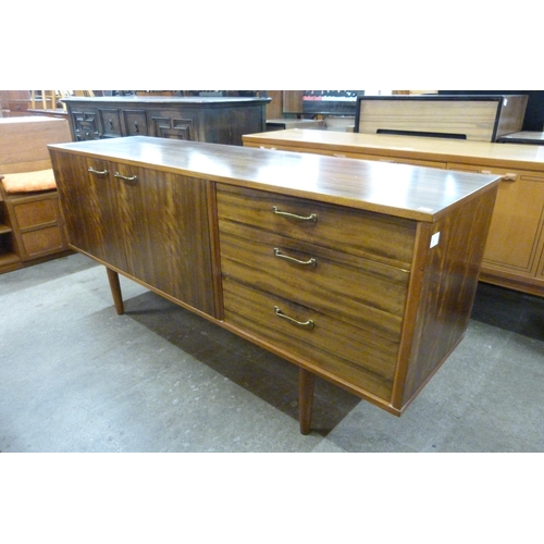 28 - A Morris of Glasgow walnut sideboard