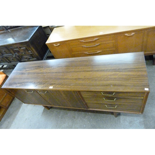 28 - A Morris of Glasgow walnut sideboard