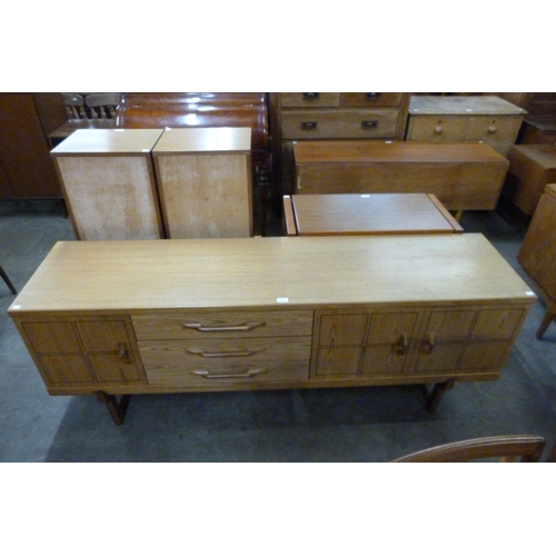 55 - A teak sideboard