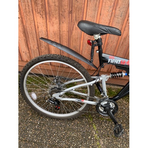 2477 - Shockwave dual suspension 'SUS Eight 50' all-terrain bike/ATB/bicycle with mudguards - Police reposs... 