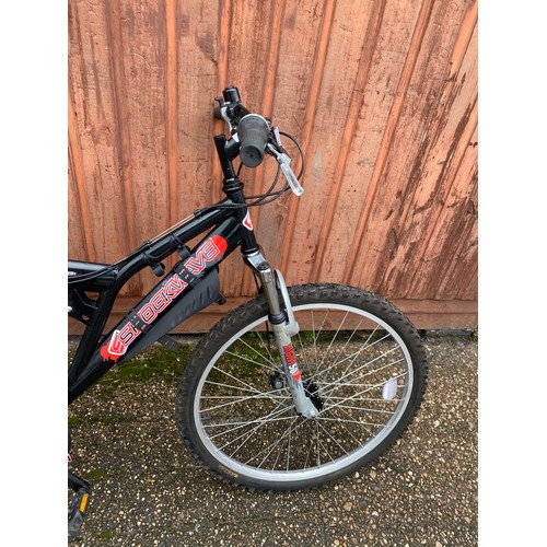 2477 - Shockwave dual suspension 'SUS Eight 50' all-terrain bike/ATB/bicycle with mudguards - Police reposs... 