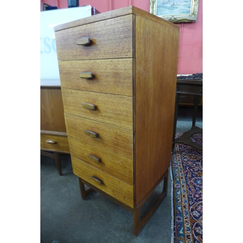 12 - A G-Plan Quadrille teak chest of drawers