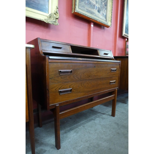 14 - A Danish Vinde Mobelfabrik rosewood secretary chest, designed by Arne Wahl Iverson, CITES A10 no. 63... 