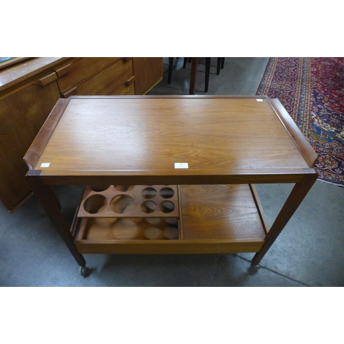 18 - A Remploy teak cocktail trolley