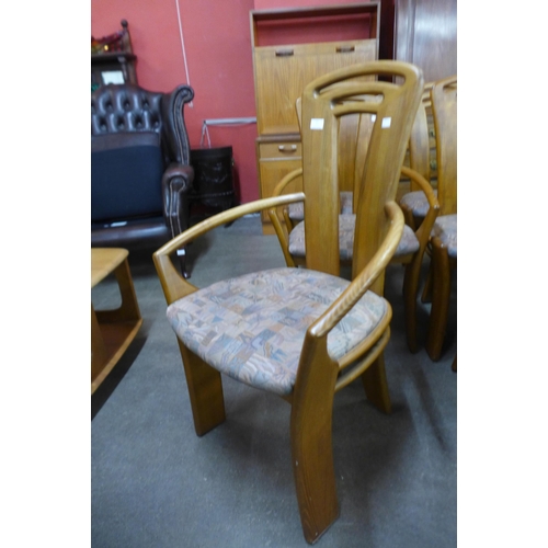 52 - A set of six Danish Boltinge teak dining chairs