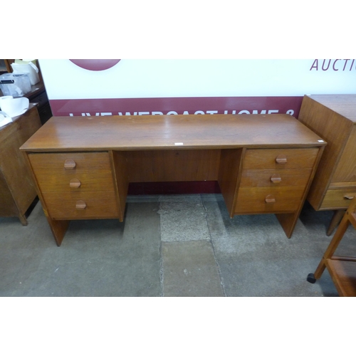 6 - A Stag Cantata teak desk