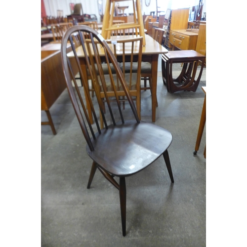 79 - A set of six Ercol Golden Dawn elm and beech Quaker chairs