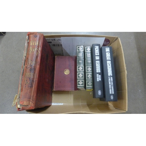 1104 - A collection of hardback books including Charles Dickens **PLEASE NOTE THIS LOT IS NOT ELIGIBLE FOR ... 