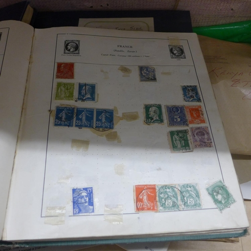 1108 - A case of British and foreign stamps and other 20th Century ephemera **PLEASE NOTE THIS LOT IS NOT E... 