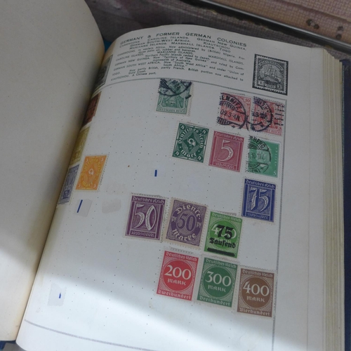 1108 - A case of British and foreign stamps and other 20th Century ephemera **PLEASE NOTE THIS LOT IS NOT E... 