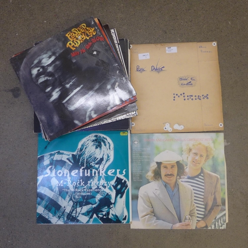 684 - 1970s and 1980s LP records and 12