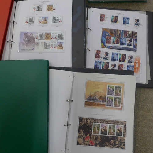 704 - Seven stamp albums containing Australia 1986 to 2016, plus some earlier