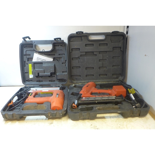 2025 - Tacwise Master Nailer 500EL Pro Nailgun and Tacwise ML06444 Finisher Nailgun